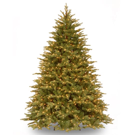 6.5Ft Pre-Lit Feel-Real® Nordic Spruce® Artificial Christmas Tree, Clear Lights By National Tree Company in Green | 6.5 ft | Michaels®